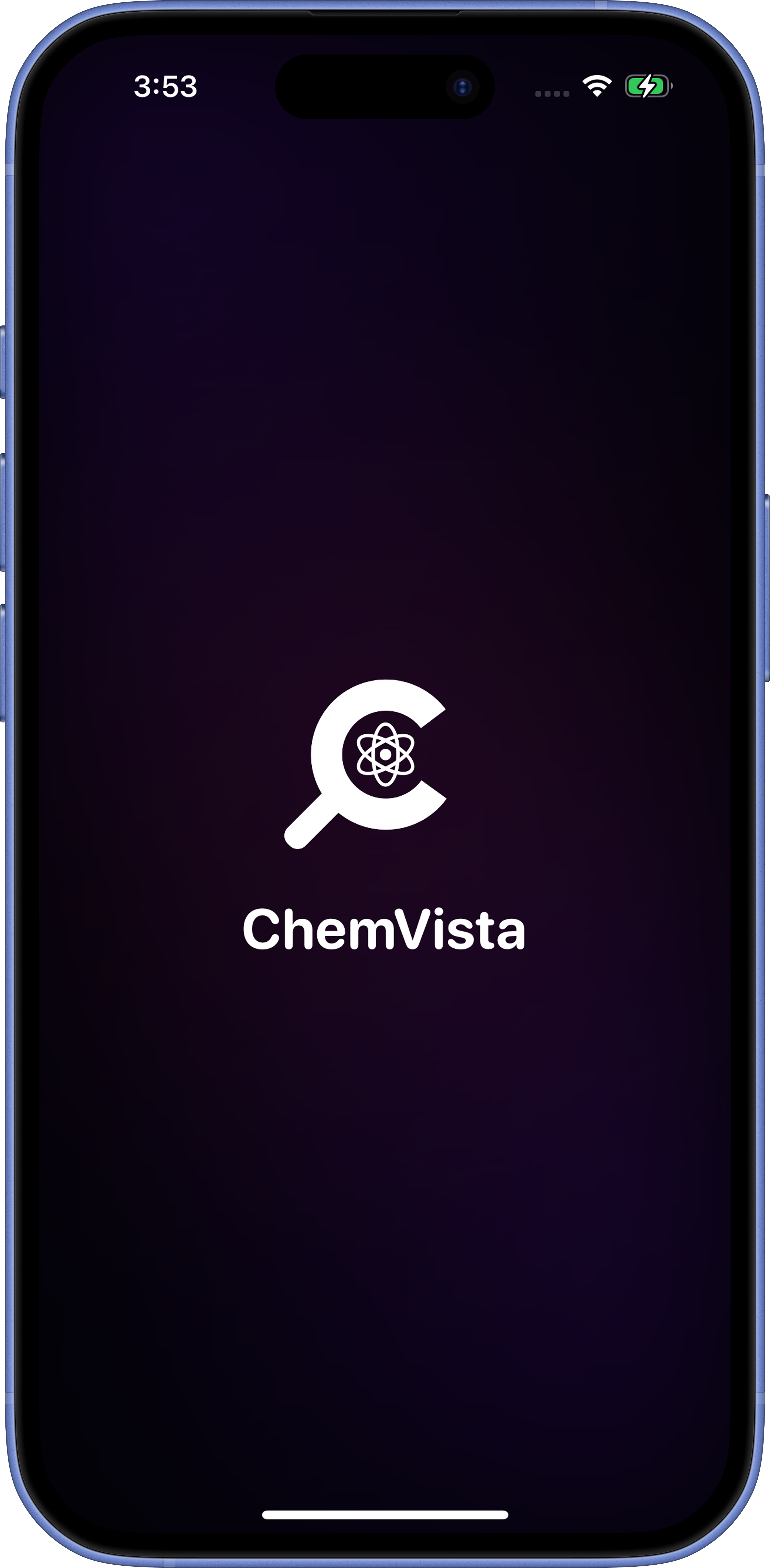 ChemVista Splash Screen